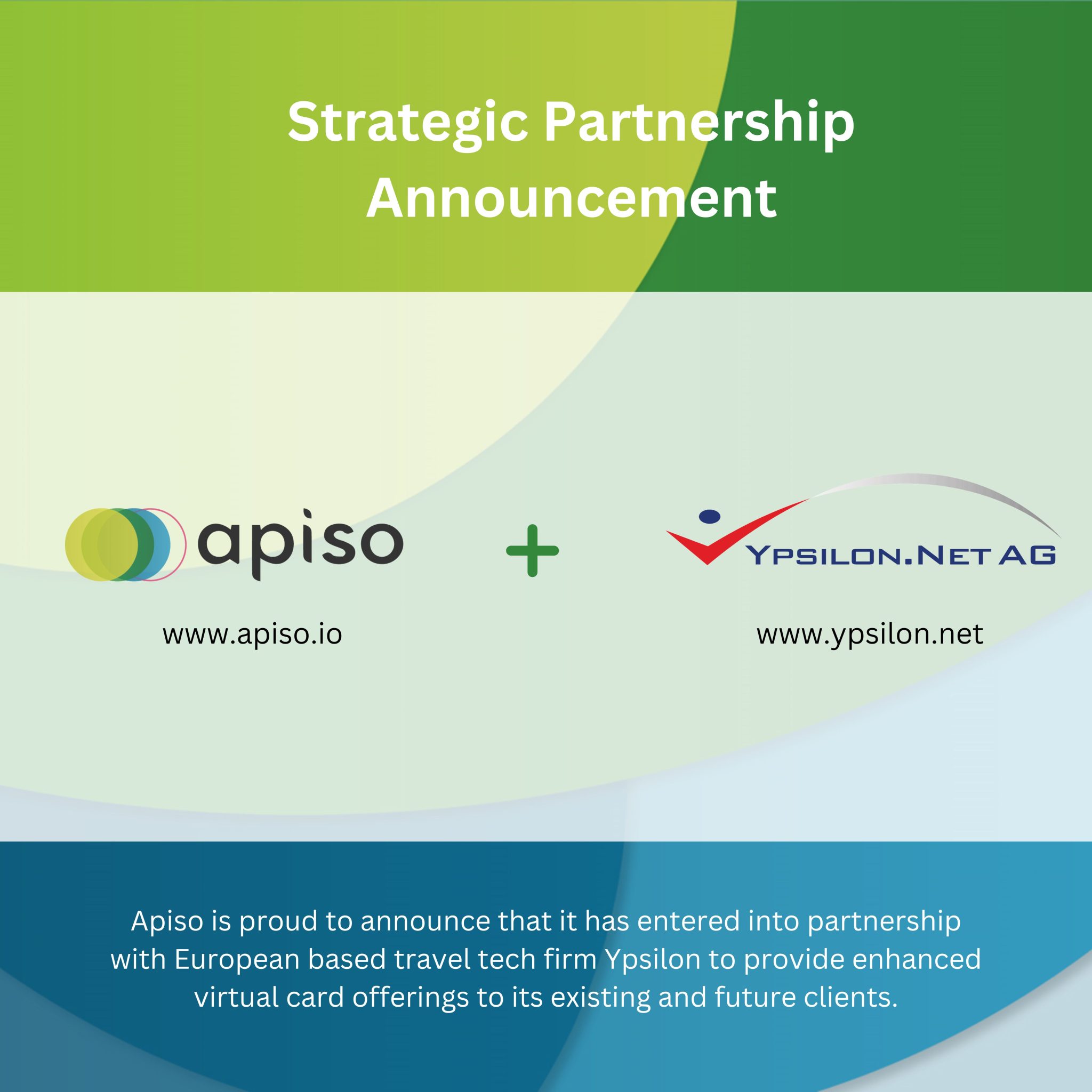 Apiso and Ypsilon announce partnership for the provision of Virtual ...